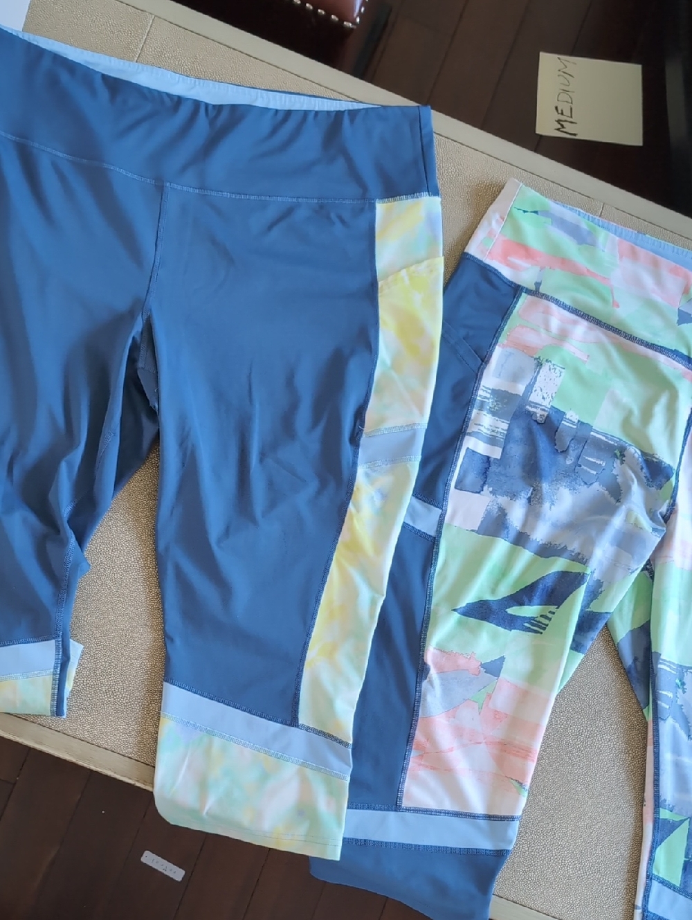 Tek Gear 3X Ultrastretch Pocketed Capri Leggings BUNDLE 3X